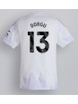 Billige Manchester United Patrick Dorgu #13 Bortedrakt 2025-26 Kortermet